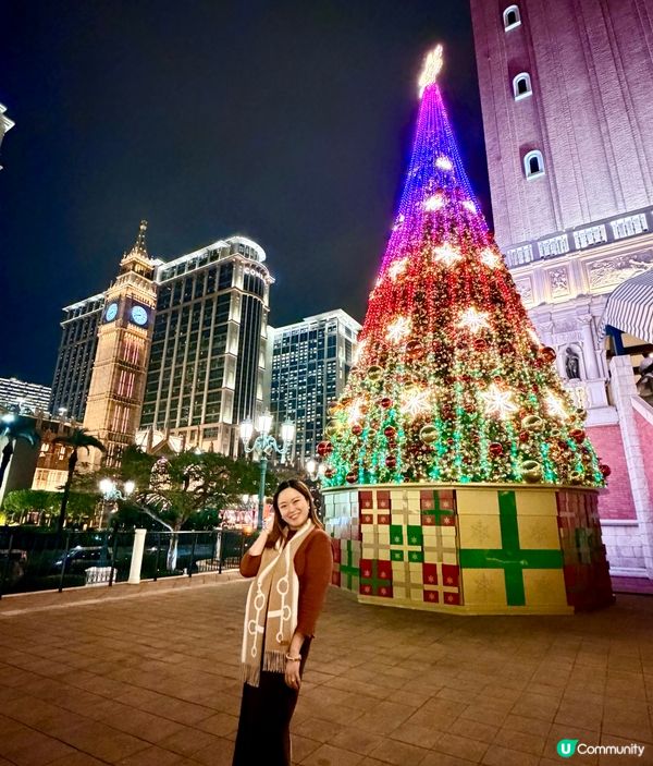 澳門聖誕打卡攻略！威尼斯人🎄影靚相📸