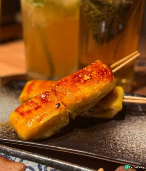 旺角串燒🔥創意爆燈！必試蟹肉芝士最中餅！😋