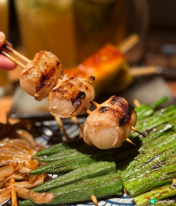 旺角串燒🔥創意爆燈！必試蟹肉芝士最中餅！😋