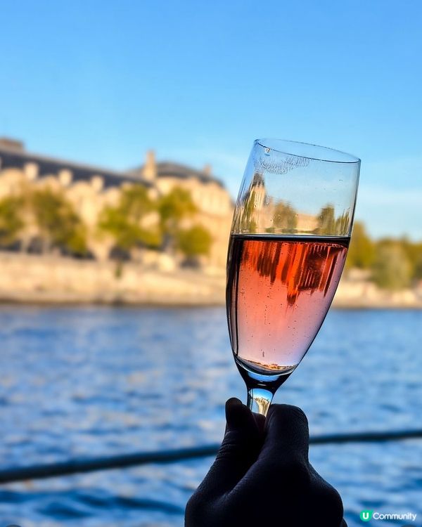 巴黎塞納河晚餐遊船🛥️ 浪漫夜景，美食相