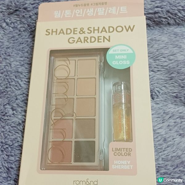 秘密花園裸色眼影盤！🤩 10色百搭！$148入手！