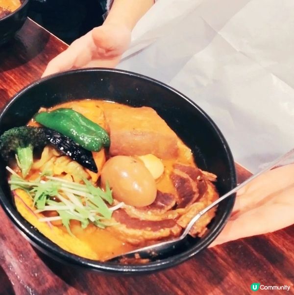 北海道必食人氣咖哩湯拉麵🍜
元祖奥芝商店。