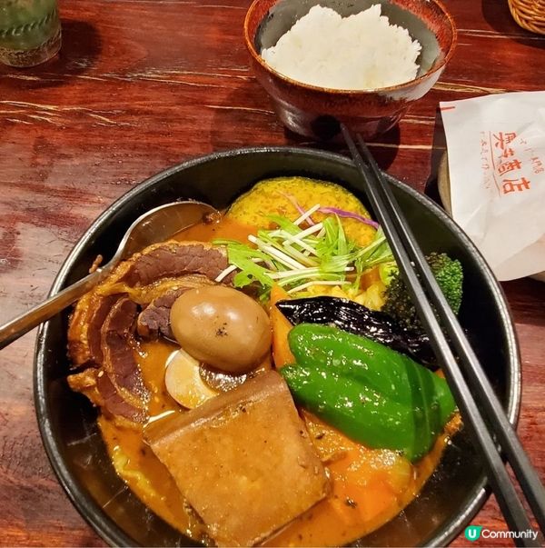 北海道必食人氣咖哩湯拉麵🍜
元祖奥芝商店。