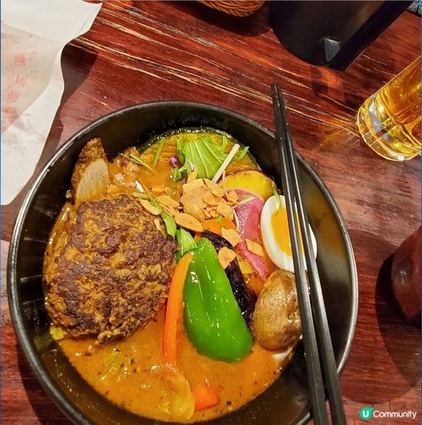 北海道必食人氣咖哩湯拉麵🍜
元祖奥芝商店。
