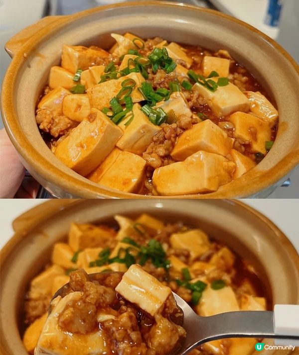 來一碗不辣的肉末豆腐煲