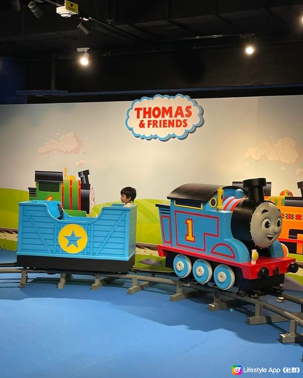 可以坐真嘅 Thomas 小火車呀！