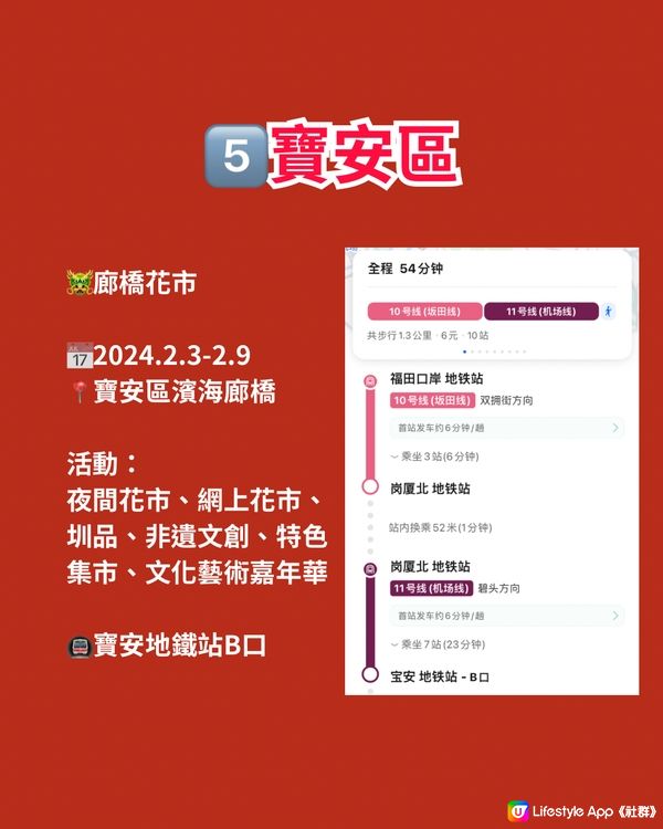 🐲2024年深圳6大花市🌸附日期、地址、交通詳情‼️