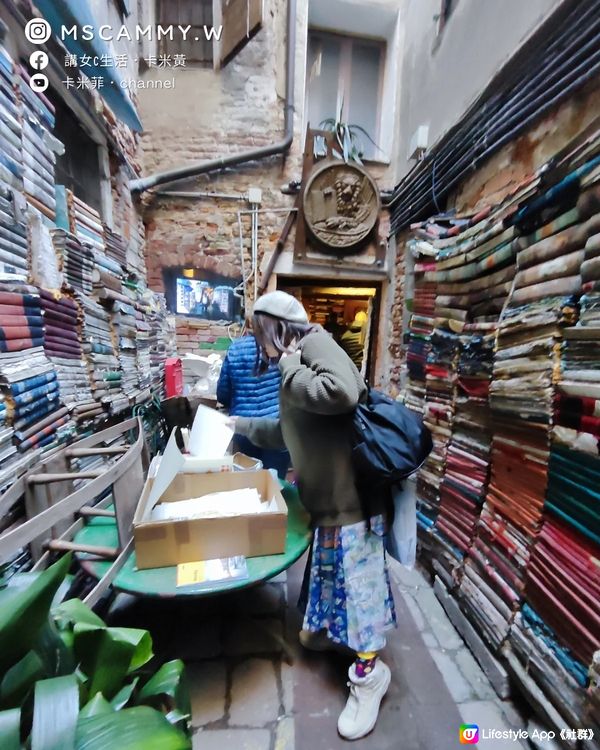 【威尼斯．卡米菲】「沉船書店」威尼斯特色景點