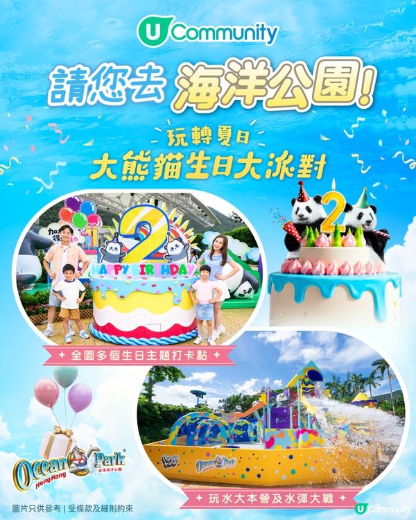 chill賞去大熊貓生日派對