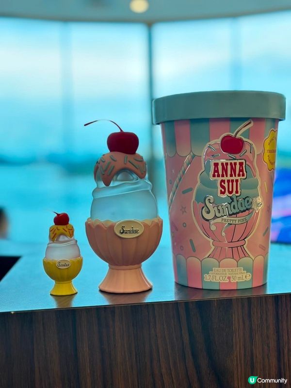 食一口ANNA SUI SUNDAE!🍨