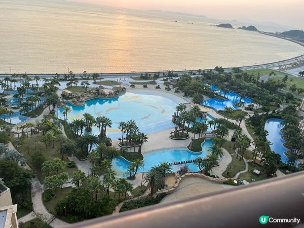 長隆橫琴灣酒店，海景房超正！🐬🤩