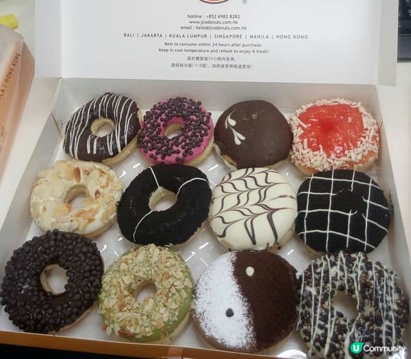 J Co Donut 🍩 😋 色彩繽紛，是日需要甜，必定要食...