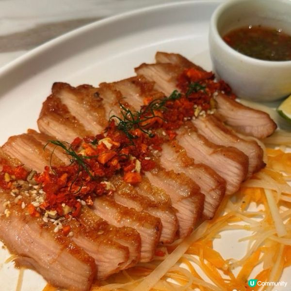 炭燒梅花豬頸肉