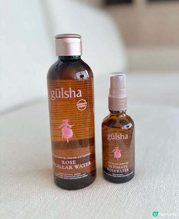 來自土耳其的玫瑰水品牌😍可用作爽膚、補濕、定妝