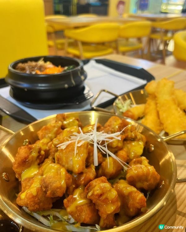 韓式炸雞石鍋飯🤤！觀塘打工仔飯堂愛琴坊