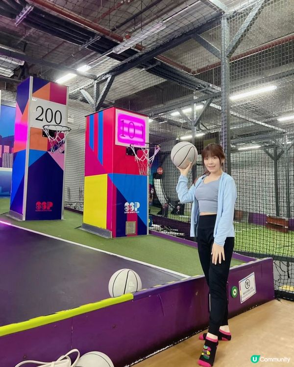 🌟超好玩！必去全港最大室內運動遊樂場🥰