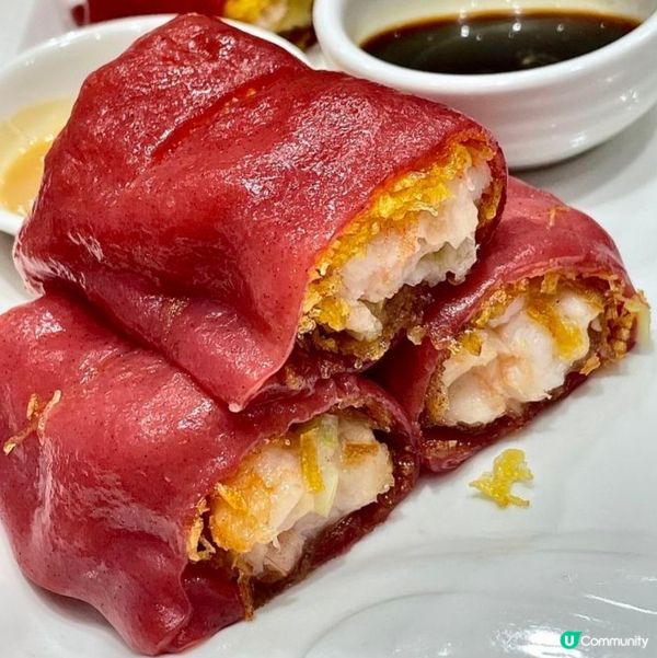 鮮蝦紅米腸·超脆皮·蝦🦐肉彈牙😋