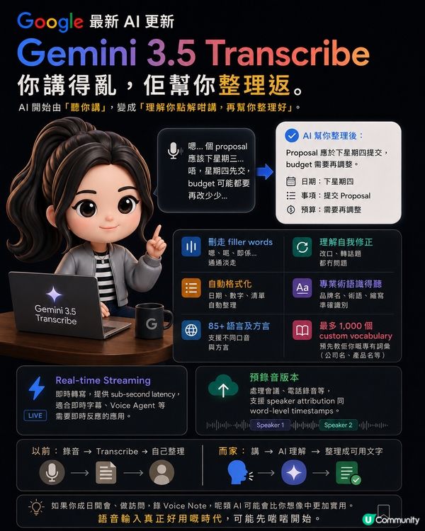 AI 升級！唔再亂聽 👂✨