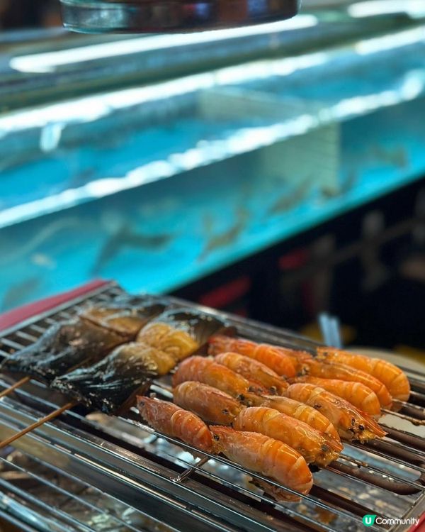 第一次食流水蝦放題🤤！