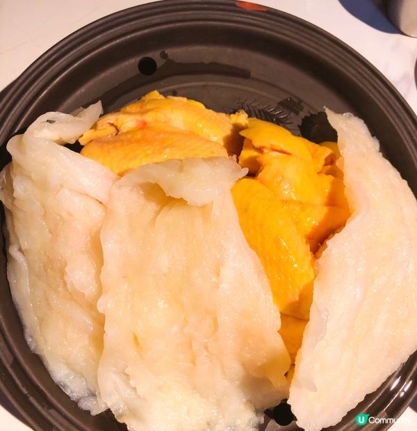 足料花膠雞湯火鍋😋