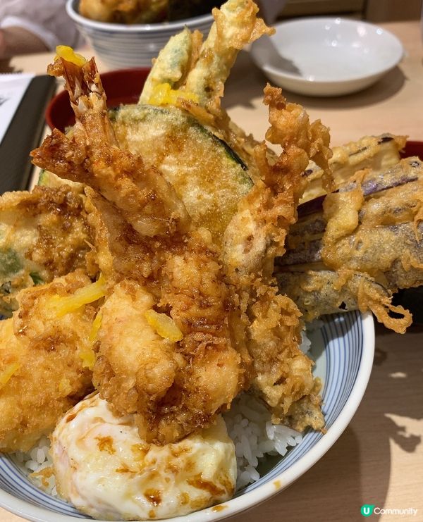 正宗軟殼蟹天婦羅丼❤️