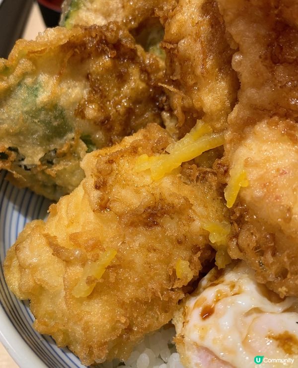 正宗軟殼蟹天婦羅丼❤️