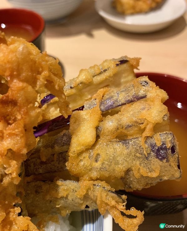 正宗軟殼蟹天婦羅丼❤️