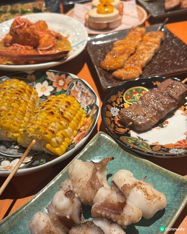 銅鑼灣•酒店內抵食高質串燒店