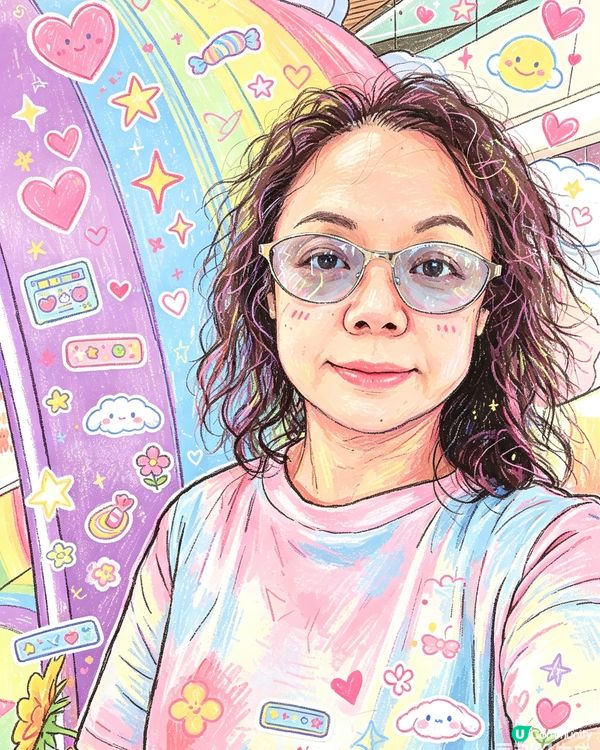 用AI 生成的可愛🥰海報📕