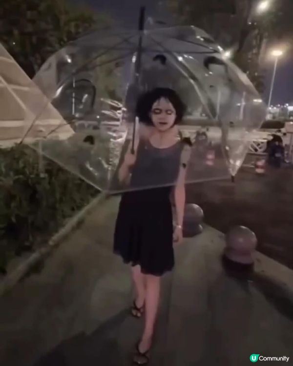 不要這樣出門，真的會嚇死人😱