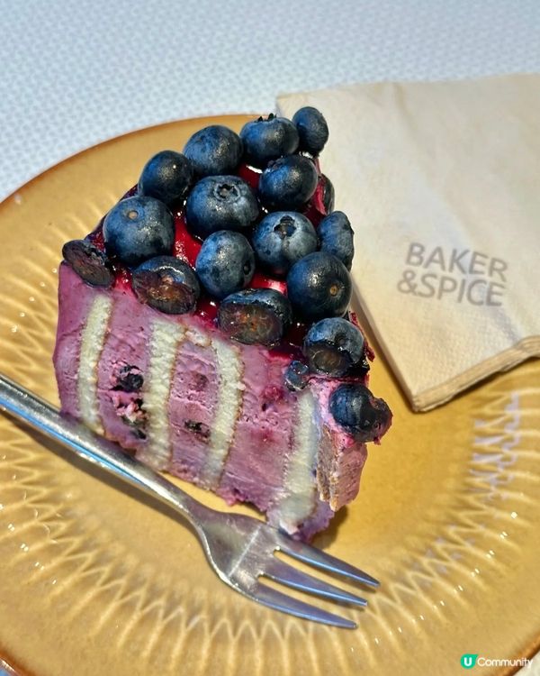 🇨🇳上海Baker&Spice甜點咖啡廳——超好味藍莓乳酪蛋糕