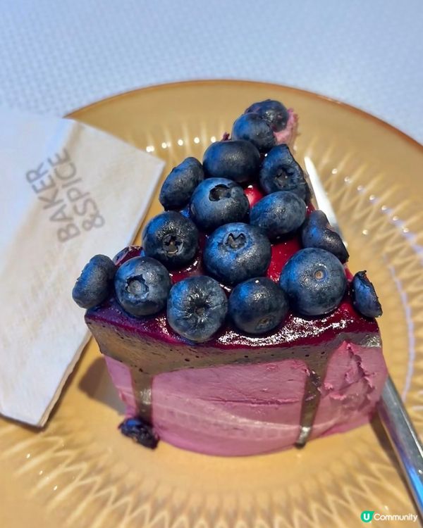 🇨🇳上海Baker&Spice甜點咖啡廳——超好味藍莓乳酪蛋糕