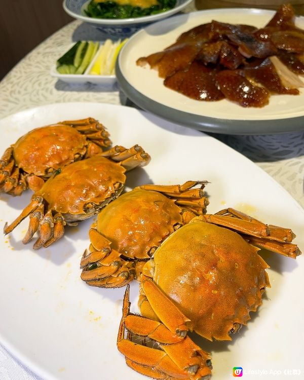 大閘蟹片皮鴨兩小時任飲任食吃到飽