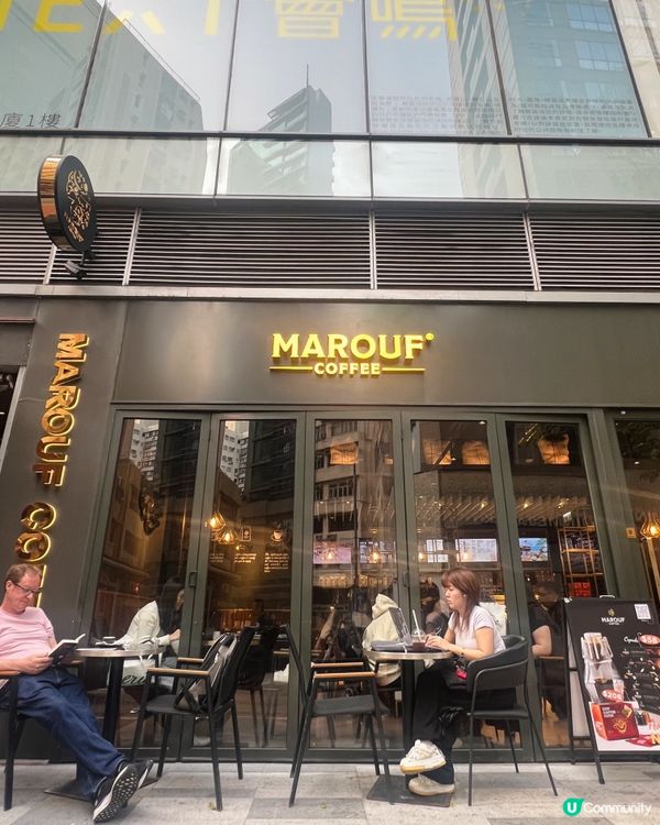 ## 尖沙咀嘆翻杯咖啡🍰☕️ 黑朱古力布朗尼🍫🍰