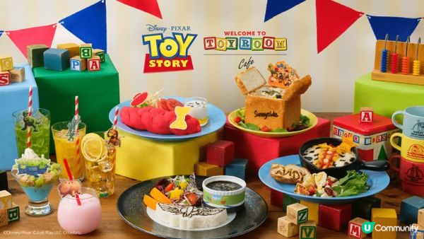 「玩具總動員咖啡廳」日本三地區快閃登場！期間限定不要錯過~