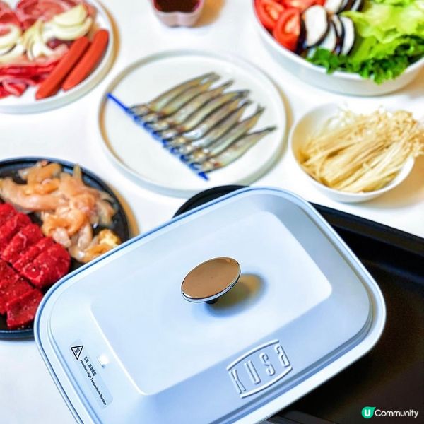 Kusa多功能電熱鍋 ｜ 集齊6大豪華配件🔅