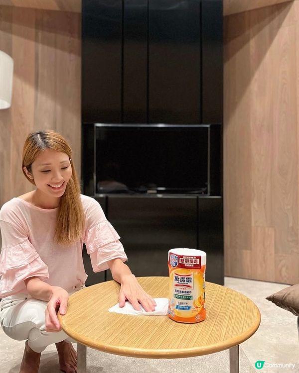 萬潔靈家居消毒濕紙巾 ｜99.9%高效滅菌，一擦即淨✅