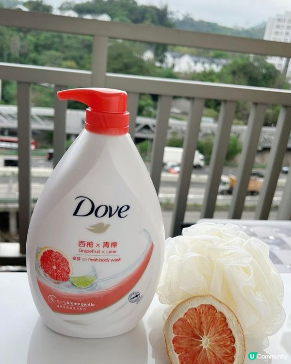 【 Dove Go Fresh 西柚X青檸沐浴露 】