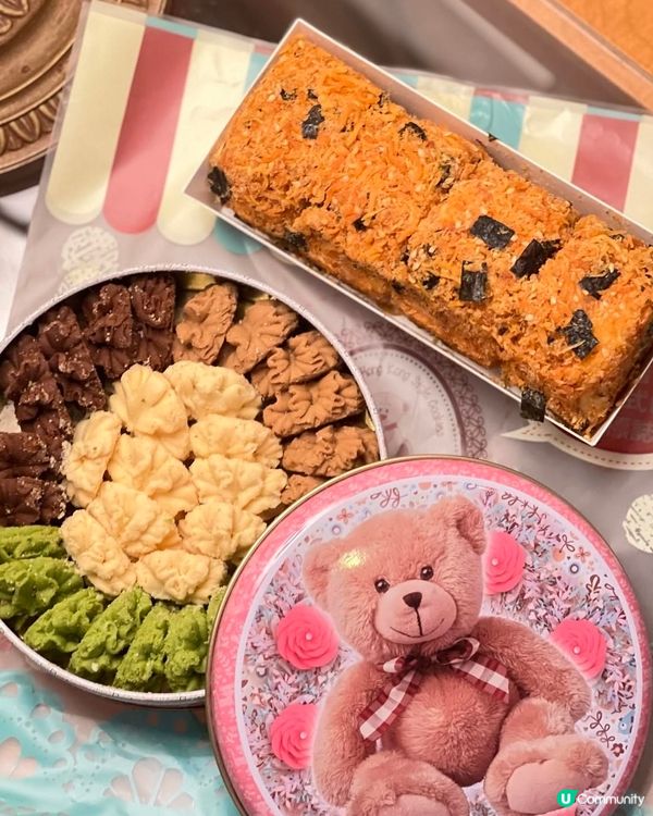 香港小熊🐻 低油低鹽曲奇😋  尖沙咀樂道試食！