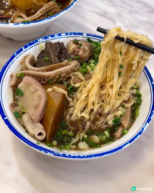 西營盤華記潮州滷水車仔麵！湯底濃郁！好食👍🏻