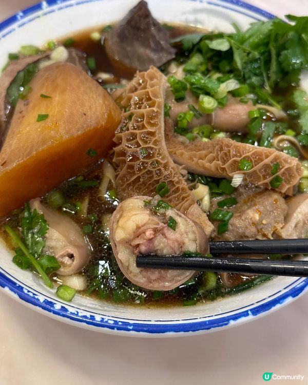 西營盤華記潮州滷水車仔麵！湯底濃郁！好食👍🏻