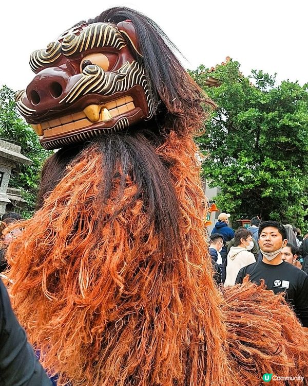 波上宮獅子舞！驅邪祈福迎新年🏮✨