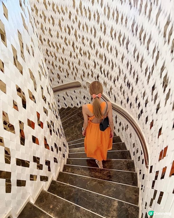 ☀️夏日吸睛必備 - Love Bonito 橙色露背連身裙