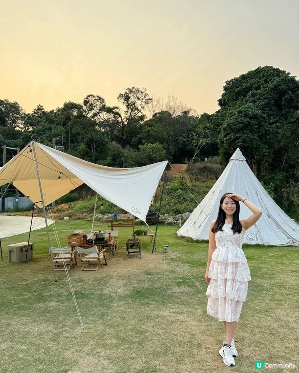 👫🏻Double dating豪華露營初體驗🏕️