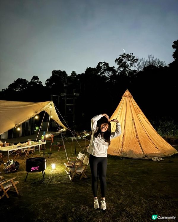 👫🏻Double dating豪華露營初體驗🏕️