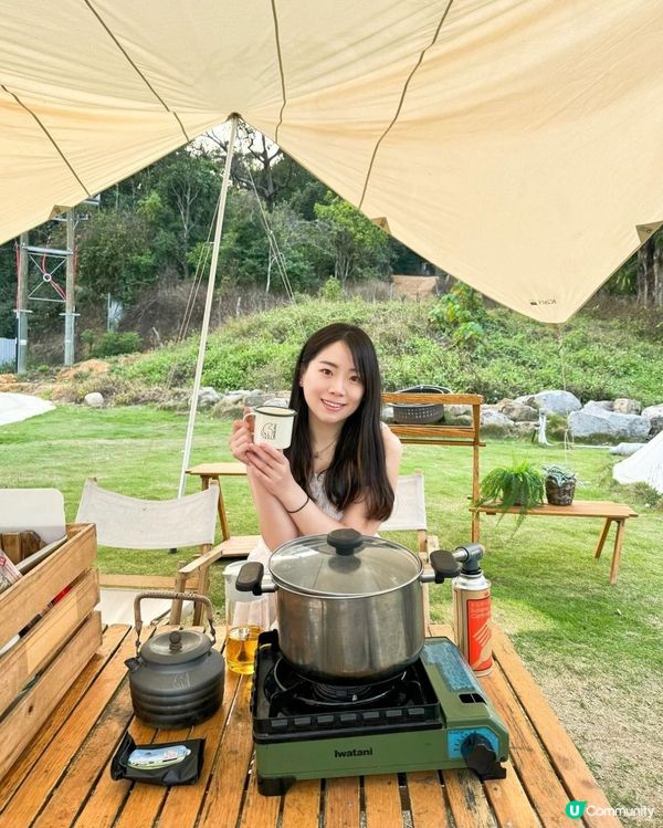 👫🏻Double dating豪華露營初體驗🏕️