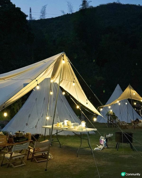 👫🏻Double dating豪華露營初體驗🏕️