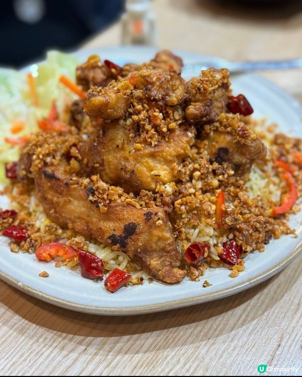 牛頭角🥰世一椒鹽豬扒炒飯❤️