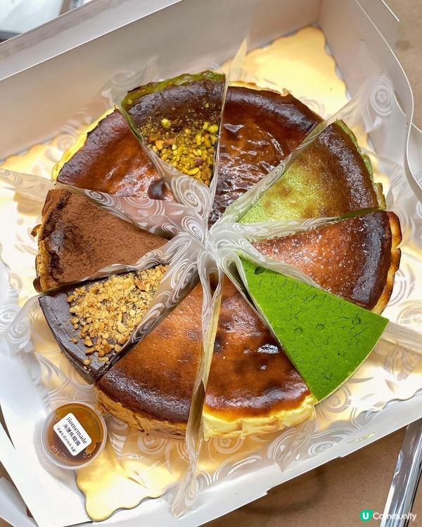 🇭🇰荃灣高質巴斯克芝士蛋糕🍰  唔洗排隊都食到🤤