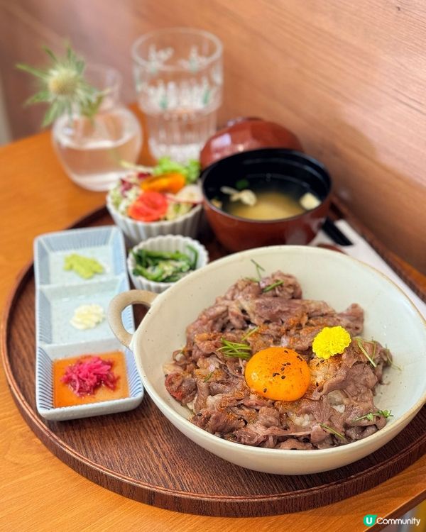 🇭🇰上環新開日式小店😋 黑毛和牛丼飯/鍋物定食 高CP值！